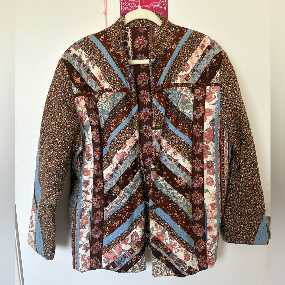 Handmade Vintage Quilted Jacket